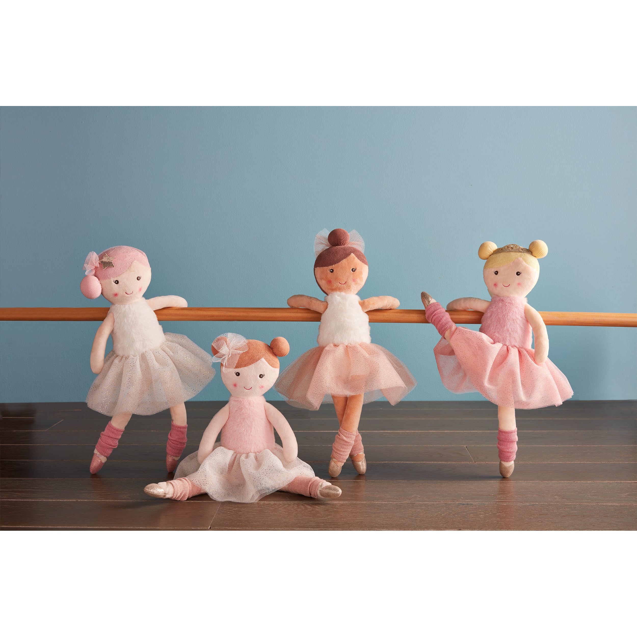 Mud Pie Ballerina Doll, Brunette, 16